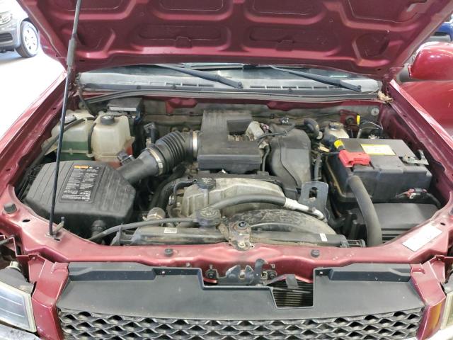 1GCKTDDE2A8143208 - 2010 CHEVROLET COLORADO LT BURGUNDY photo 11