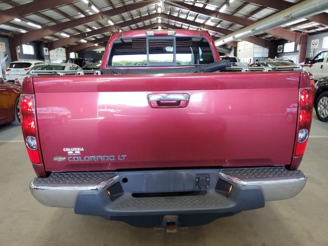 1GCKTDDE2A8143208 - 2010 CHEVROLET COLORADO LT BURGUNDY photo 6
