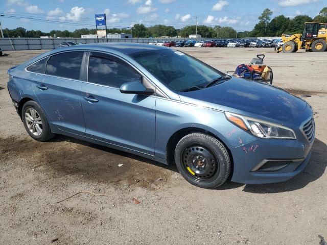 5NPE24AF5GH310281 - 2016 HYUNDAI SONATA SE BLUE photo 4