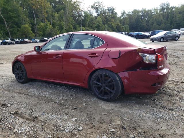 JTHBE262862001200 - 2006 LEXUS IS 350 RED photo 2