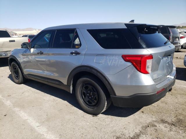 1FM5K8AC4MNA05696 - 2021 FORD EXPLORER POLICE INTERCEPTOR ვერცხლისფერი ფოტო 2