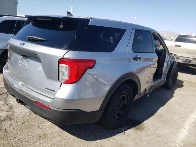 1FM5K8AC4MNA05696 - 2021 FORD EXPLORER POLICE INTERCEPTOR ვერცხლისფერი ფოტო 3