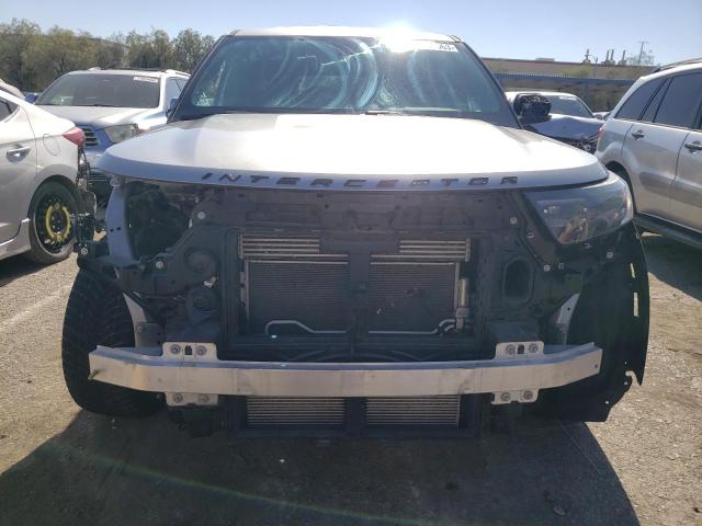 1FM5K8AC4MNA05696 - 2021 FORD EXPLORER POLICE INTERCEPTOR ვერცხლისფერი ფოტო 5