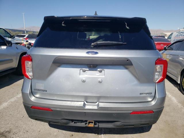 1FM5K8AC4MNA05696 - 2021 FORD EXPLORER POLICE INTERCEPTOR ვერცხლისფერი ფოტო 6
