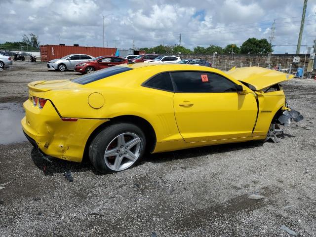 2G1FB1ED8B9207064 - 2011 CHEVROLET CAMARO LT YELLOW photo 3