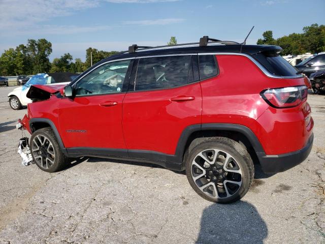 3C4NJDCB3JT374744 - 2018 JEEP COMPASS 4D LIMITED RED photo 2