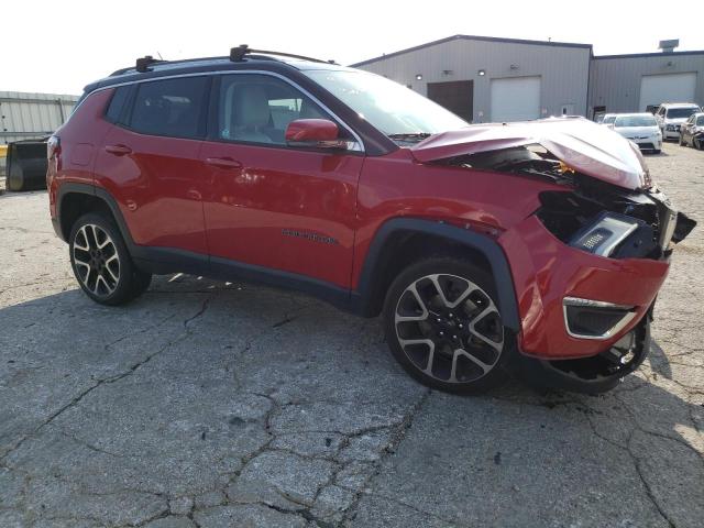 3C4NJDCB3JT374744 - 2018 JEEP COMPASS 4D LIMITED RED photo 4