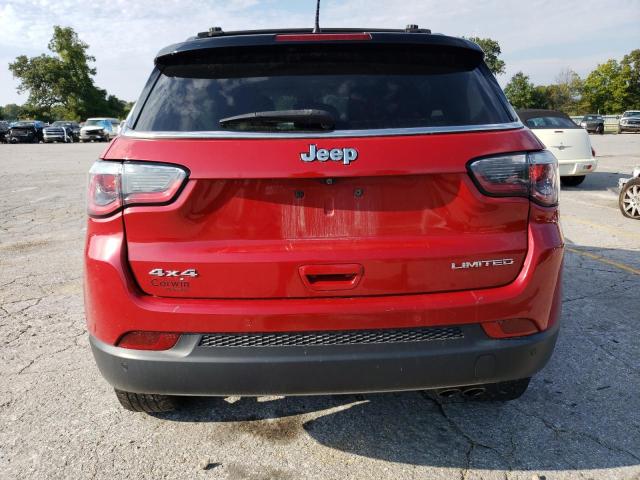 3C4NJDCB3JT374744 - 2018 JEEP COMPASS 4D LIMITED RED photo 6
