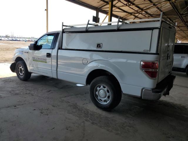 1FTNF1CFXEKD64609 - 2014 FORD F150 WHITE photo 2