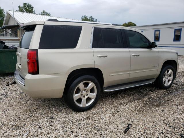 1GNSCCKC3FR546893 - 2015 CHEVROLET TAHOE C1500 LTZ BEIGE photo 3