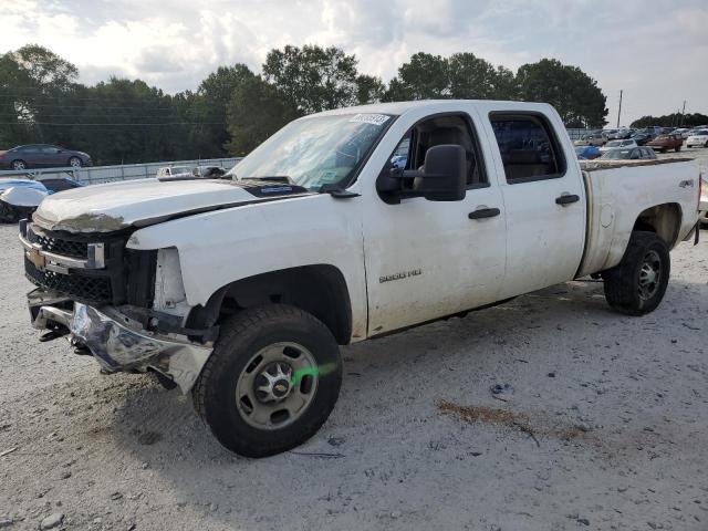 1GC1KVC82EF115734 - 2014 CHEVROLET silverado K2500 HEAVY DUTY WHITE photo 1