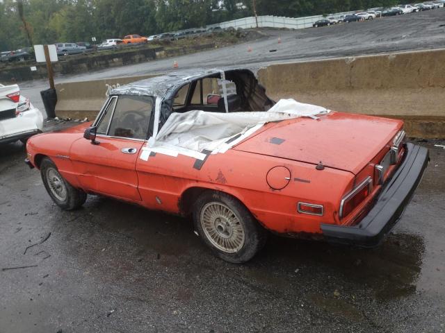 AR115410010942 - 1980 ALFA ROMEO SPIDER RED photo 2