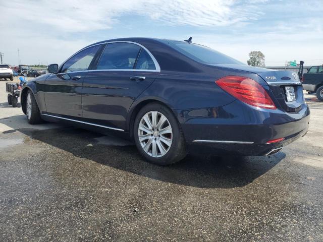 WDDUG8FB9EA029525 - 2014 MERCEDES-BENZ S 550 4MATIC BLUE photo 2