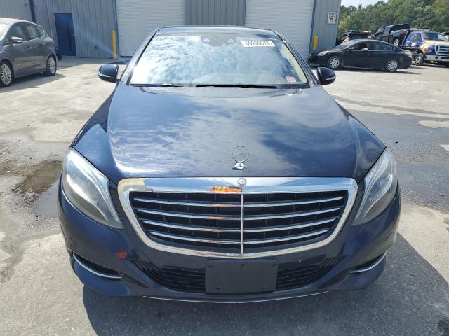 WDDUG8FB9EA029525 - 2014 MERCEDES-BENZ S 550 4MATIC BLUE photo 5