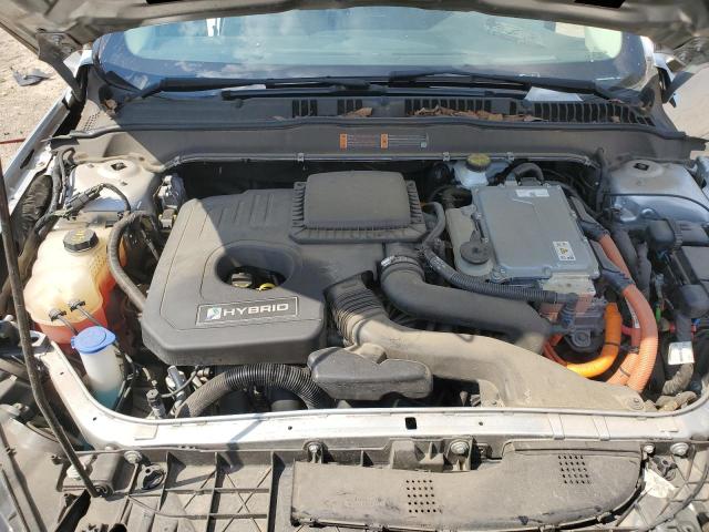 3FA6P0LU7KR140902 - 2019 FORD FUSION SE 银色 照片 11