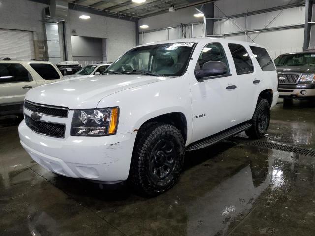 1GNUKAE07AR280093 - 2010 CHEVROLET TAHOE K1500 LS WHITE photo 1