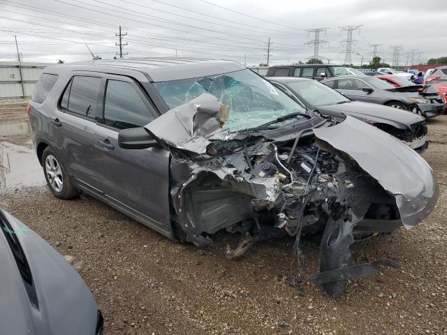 1FM5K8AR1EGB90817 - 2014 FORD EXPLORER POLICE INTERCEPTOR 黑色 照片 4