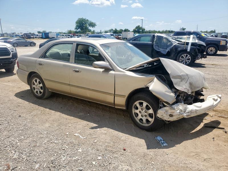 1YVGF22C515252146 - 2001 MAZDA 626 ES BEIGE photo 4