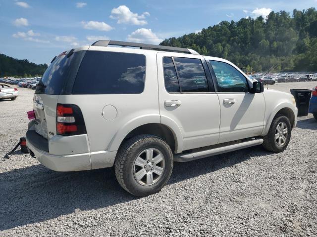 1FMEU7DE3AUA48784 - 2010 FORD EXPLORER XLT WHITE photo 3
