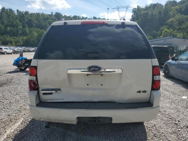1FMEU7DE3AUA48784 - 2010 FORD EXPLORER XLT WHITE photo 6
