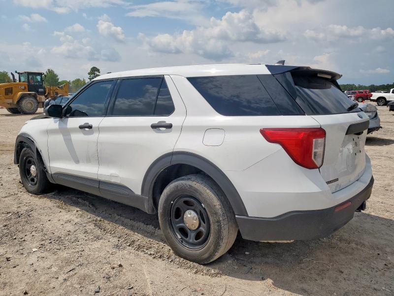 1FM5K8ABXPGC17759 - 2023 FORD EXPLORER POLICE INTERCEPTOR Ақ фото 2