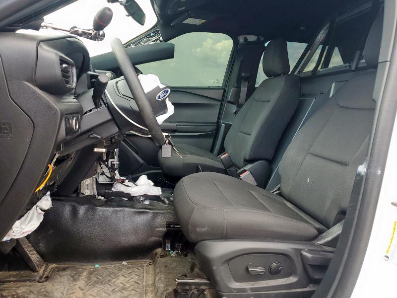 1FM5K8ABXPGC17759 - 2023 FORD EXPLORER POLICE INTERCEPTOR Ақ фото 7