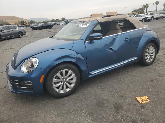 3VW5DAAT4KM512639 - 2019 VOLKSWAGEN BEETLE S BLUE photo 1