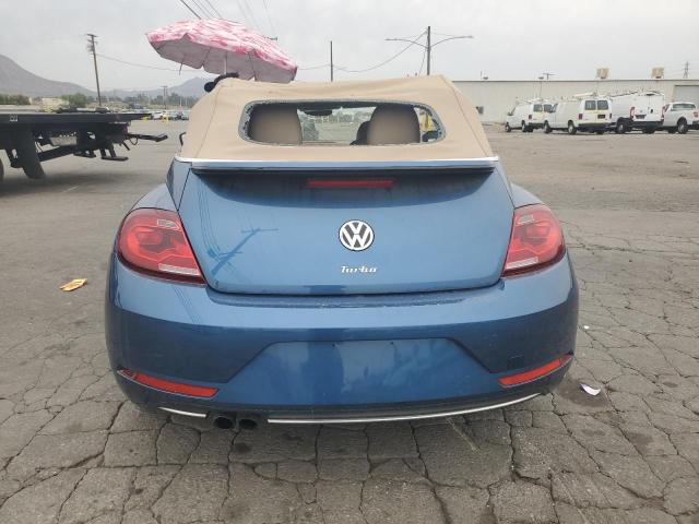 3VW5DAAT4KM512639 - 2019 VOLKSWAGEN BEETLE S BLUE photo 6
