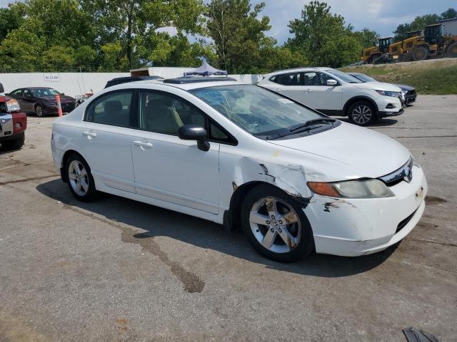 1HGFA16857L075457 - 2007 HONDA CIVIC EX WHITE photo 4