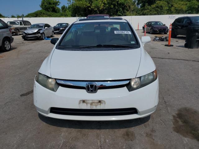 1HGFA16857L075457 - 2007 HONDA CIVIC EX WHITE photo 5