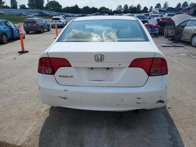 1HGFA16857L075457 - 2007 HONDA CIVIC EX WHITE photo 6