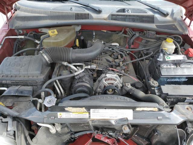1J4GL48K87W533203 - 2007 JEEP LIBERTY SPORT 红色 照片 12