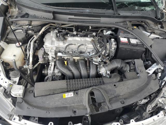 5YFEPRAE6LP056633 - 2020 TOYOTA COROLLA LE Argent photo 11