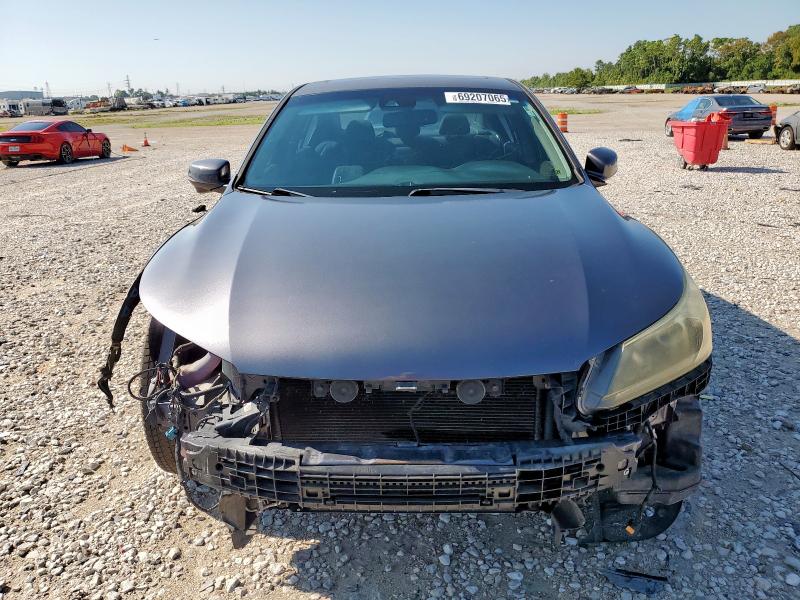 1HGCR2F8XFA245596 - 2015 HONDA ACCORD EXL GRAY photo 5