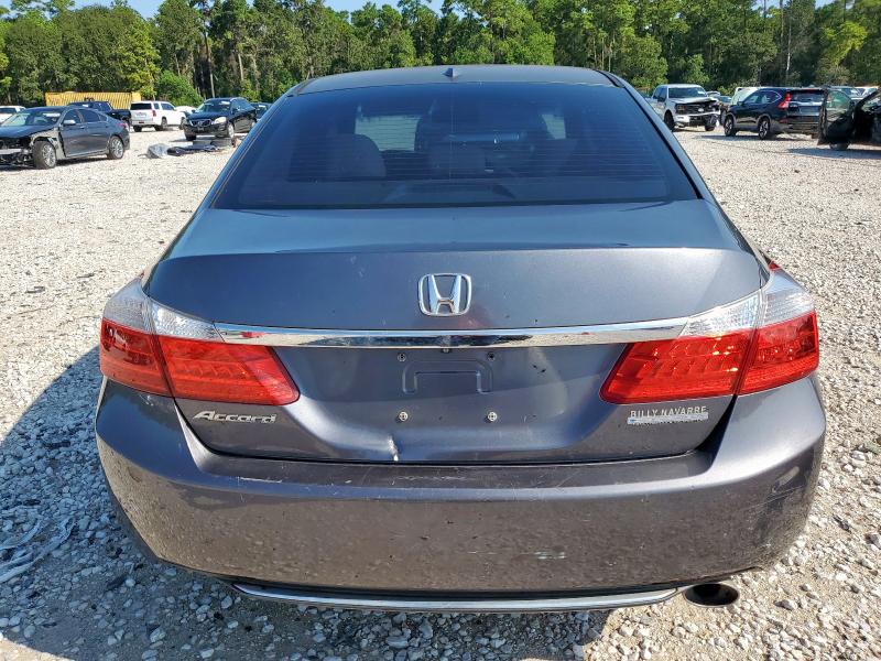 1HGCR2F8XFA245596 - 2015 HONDA ACCORD EXL GRAY photo 6