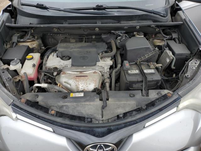 2T3ZFREV3GW282817 - 2016 TOYOTA RAV4 LE SILVER photo 12