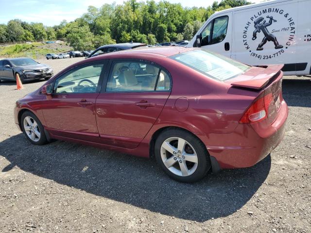 1HGFA16868L088171 - 2008 HONDA CIVIC EX მუქწითელი ფოტო 2