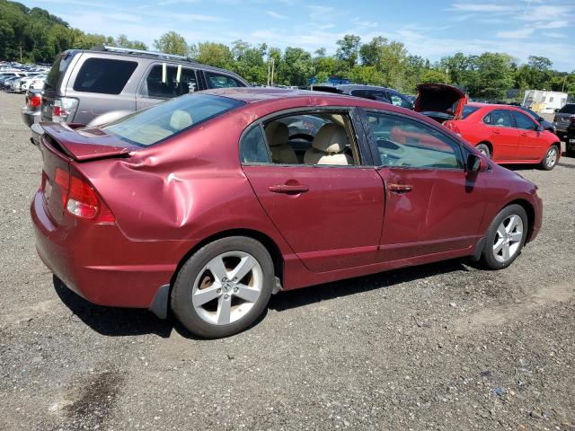 1HGFA16868L088171 - 2008 HONDA CIVIC EX მუქწითელი ფოტო 3
