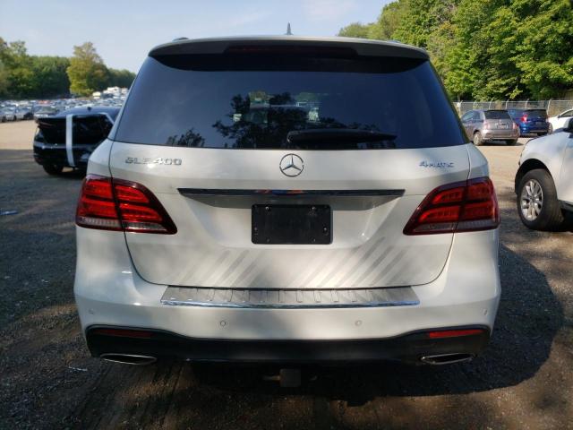 4JGDA5GB0HA951187 - 2017 MERCEDES-BENZ GLE 400 4MATIC WHITE photo 6