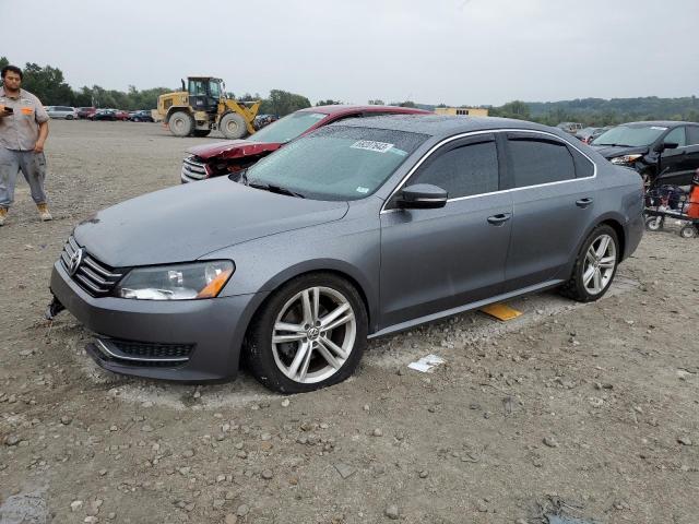 1VWBS7A35EC041795 - 2014 VOLKSWAGEN PASSAT SE GRAY photo 1