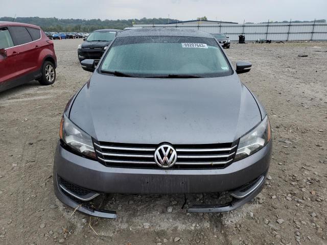 1VWBS7A35EC041795 - 2014 VOLKSWAGEN PASSAT SE GRAY photo 5