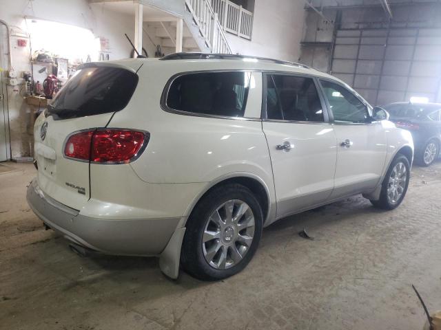 5GAKVCED4BJ106537 - 2011 BUICK ENCLAVE CXL WHITE photo 3