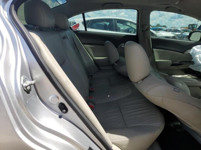 2HGFB2F96CH519142 - 2012 HONDA CIVIC EXL ვერცხლისფერი ფოტო 10