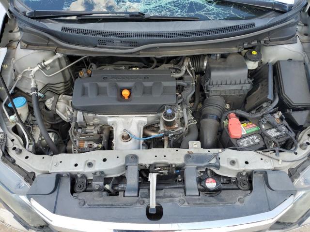 2HGFB2F96CH519142 - 2012 HONDA CIVIC EXL ვერცხლისფერი ფოტო 11