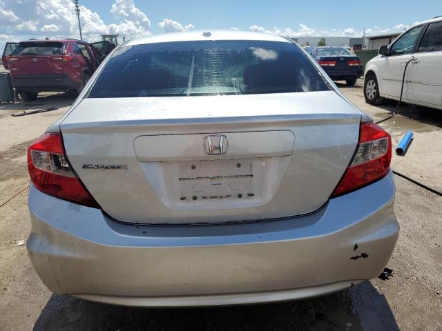 2HGFB2F96CH519142 - 2012 HONDA CIVIC EXL SILVER photo 6