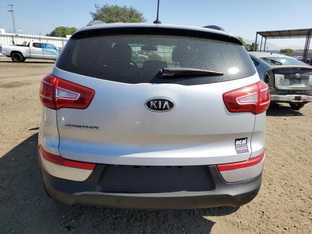 KNDPB3A25C7290192 - 2012 KIA SPORTAGE BASE SILVER photo 6