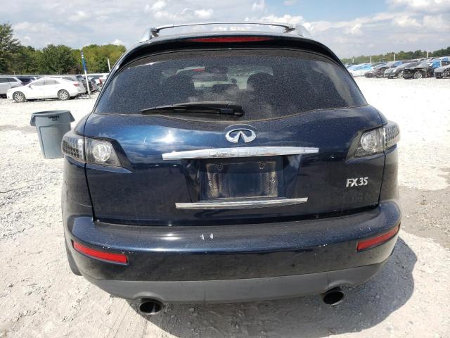 JNRAS08UX6X105635 - 2006 INFINITI FX35 BLUE photo 6