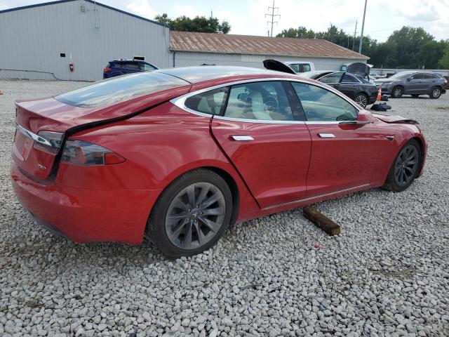 5YJSA1E22JF248274 - 2018 TESLA MODEL S Rojo foto 3