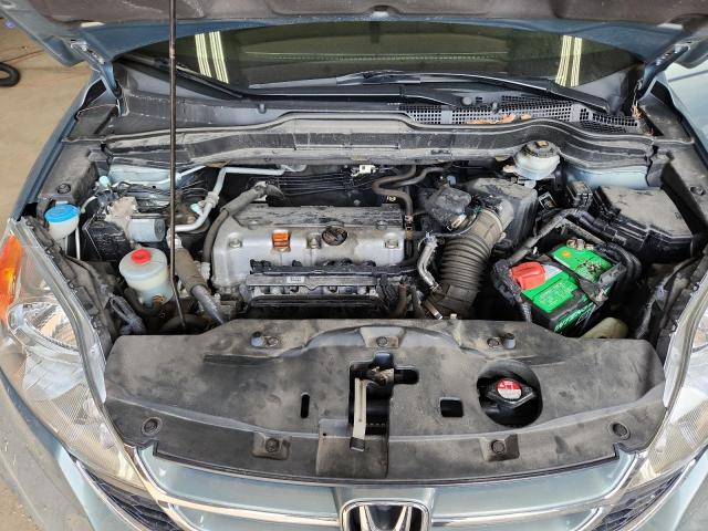 5J6RE4H7XAL011549 - 2010 HONDA CR-V EXL BLUE photo 11