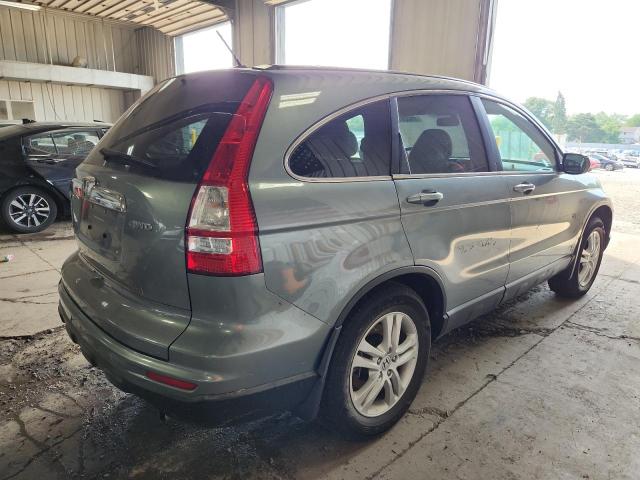 5J6RE4H7XAL011549 - 2010 HONDA CR-V EXL BLUE photo 3